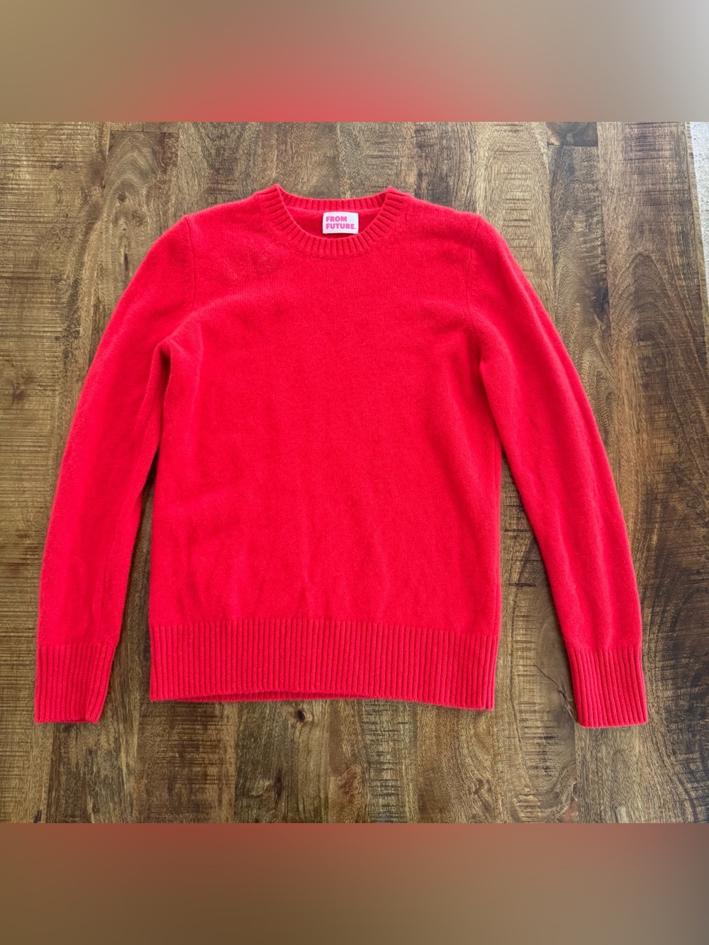 From Future 4-ply crew neck sweater